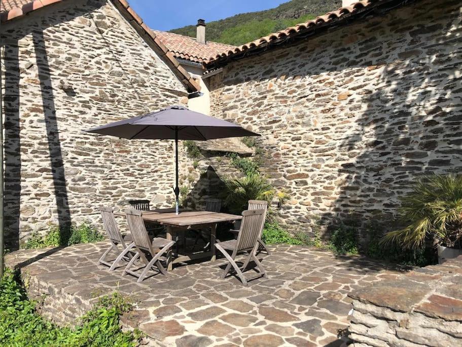 Maison rurale au cœur des Cévennes Ardéchoises Dompnac Esterno foto