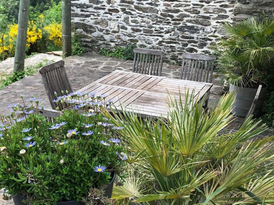 Maison rurale au cœur des Cévennes Ardéchoises Dompnac Esterno foto