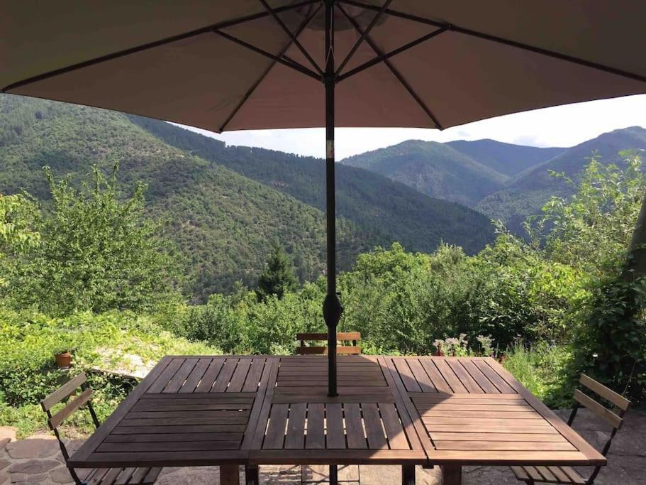 Maison rurale au cœur des Cévennes Ardéchoises Dompnac Esterno foto