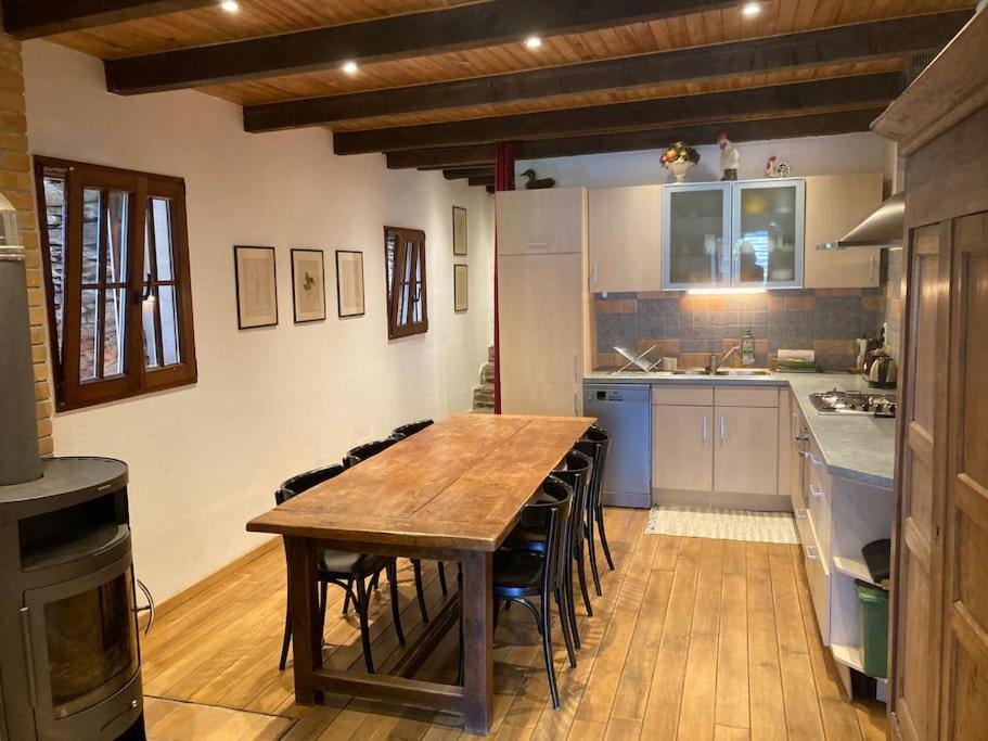 Maison rurale au cœur des Cévennes Ardéchoises Dompnac Esterno foto